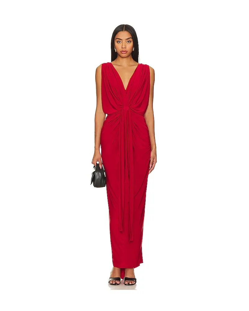 MISA Los Angeles KLEID XENIA in Red Red