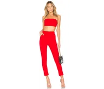SET AUS HOSE & TOP REMY in Red