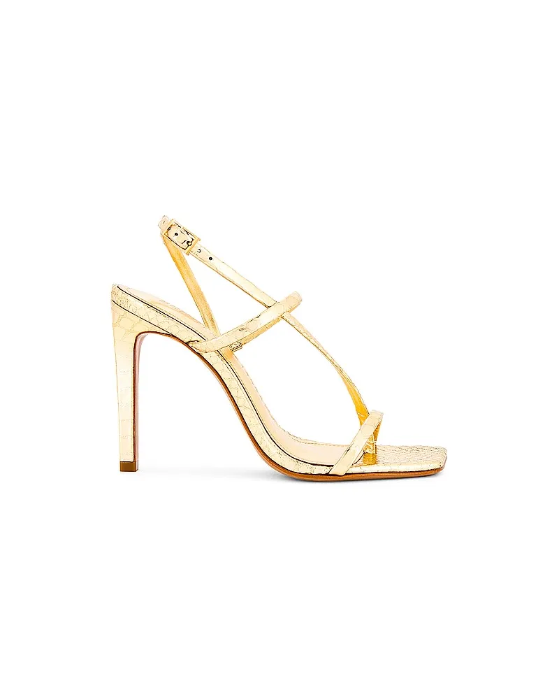 Schutz SANDALE HELOISE in Metallic Gold Metallic