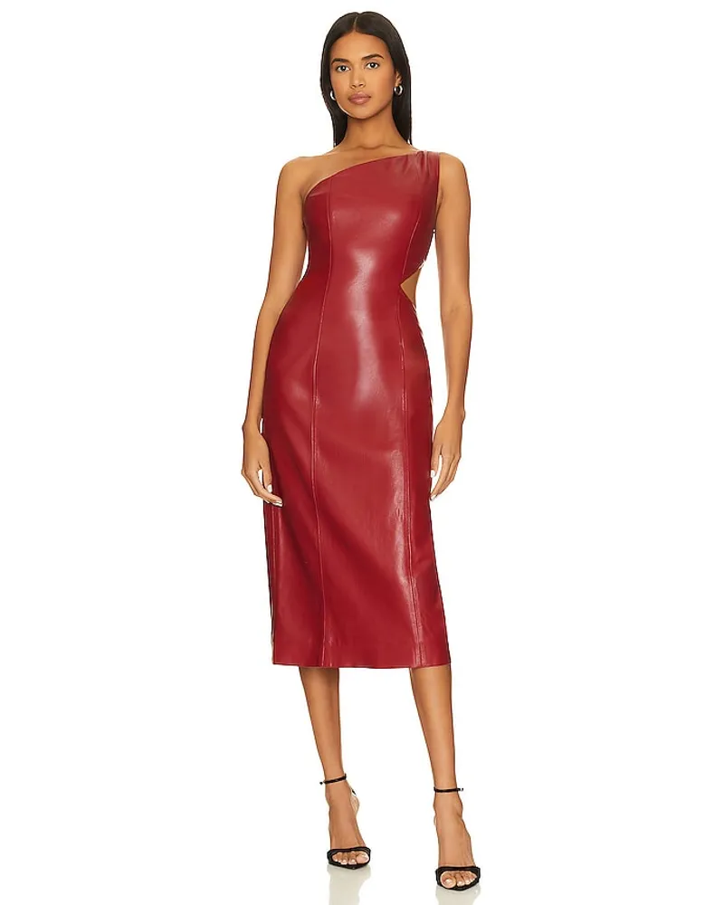 House of Harlow 1960 KLEID BORDEAUX in Red Red