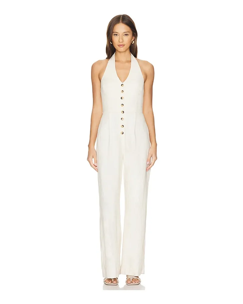 HEARTLOOM JUMPSUIT KOLINA in Ivory Ivory