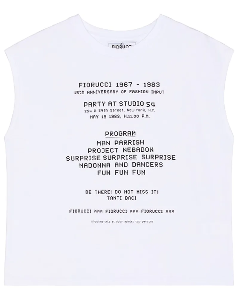 Fiorucci TOP in White White