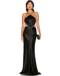 SAU LEE ABENDKLEID HARLOW in Black Black