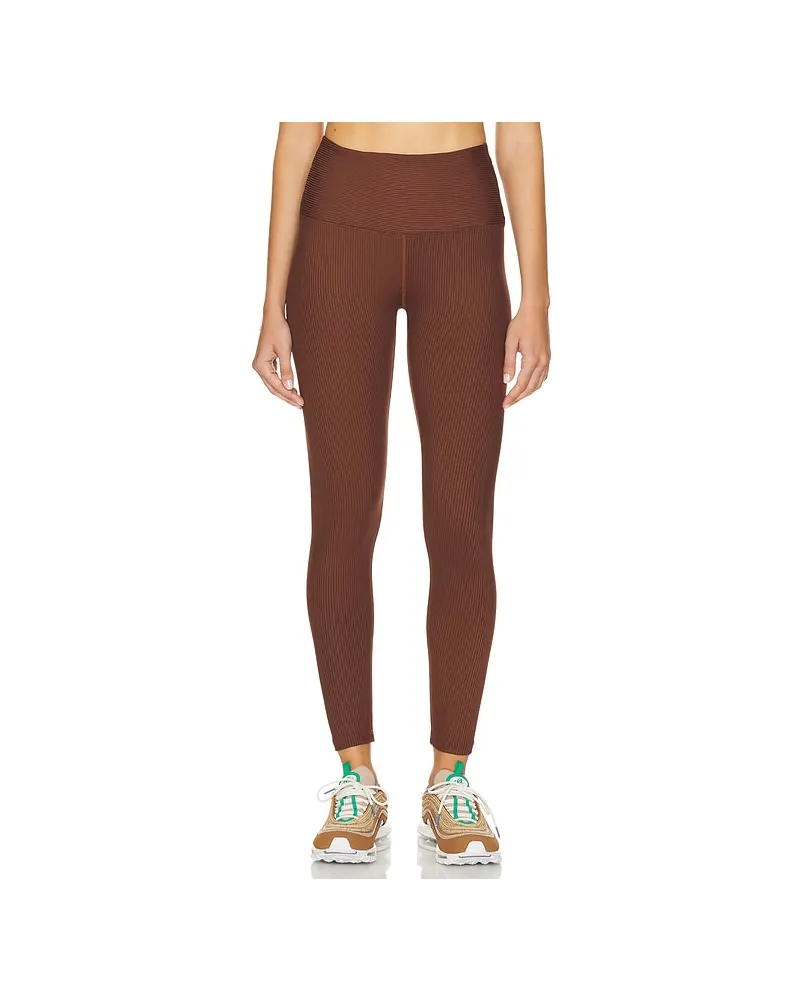 Year of Ours LEGGINGS RIBBED in Brown Brown