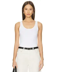 Commando BODY IN TANK-TOP-FORM LUXURY RIB in White White