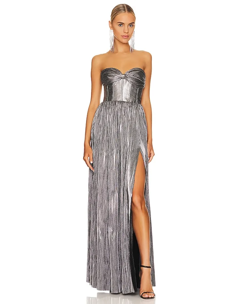 BRONX AND BANCO ABENDKLEID FLORENCE in Metallic Silver Metallic