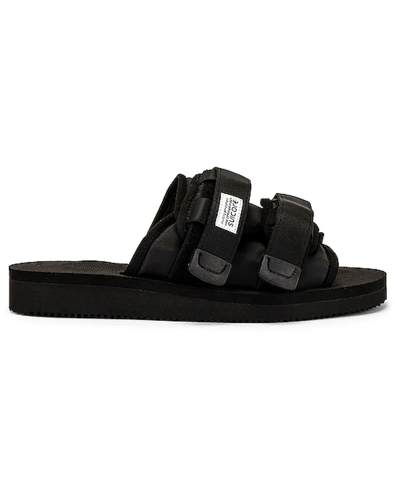 SUICOKE SANDALE MOTO CAB in Black Black