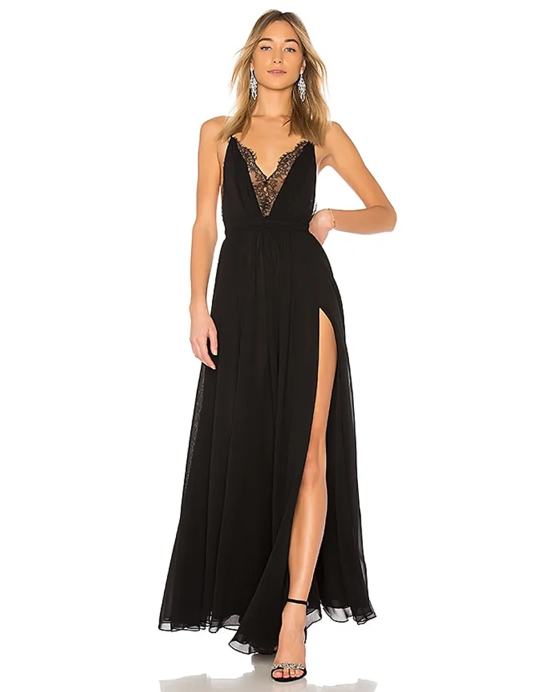 Michael Costello ABENDKLEID JUSTIN in Black Black