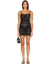 Tularosa MINIKLEID LYNDOR BEADED in Black Black