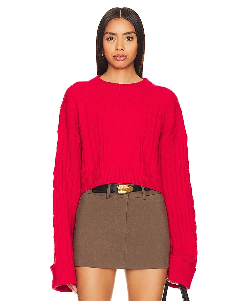 SNDYS CROP-PULLOVER NELLIE in Red Red