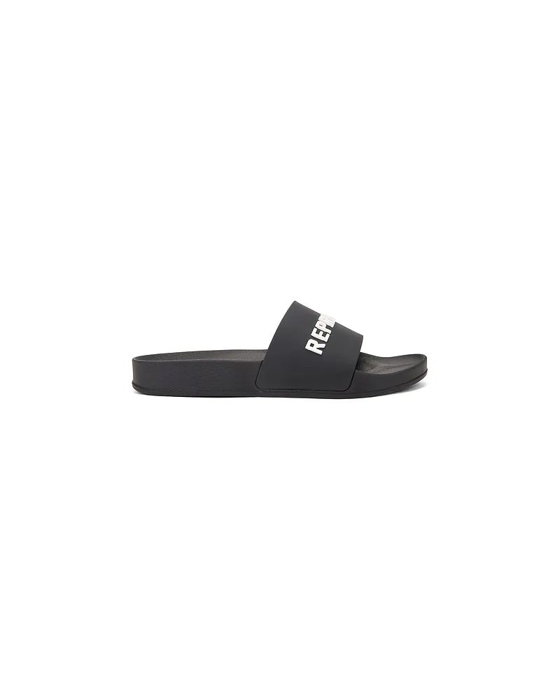 REPRESENT BADESANDALEN in Black Black