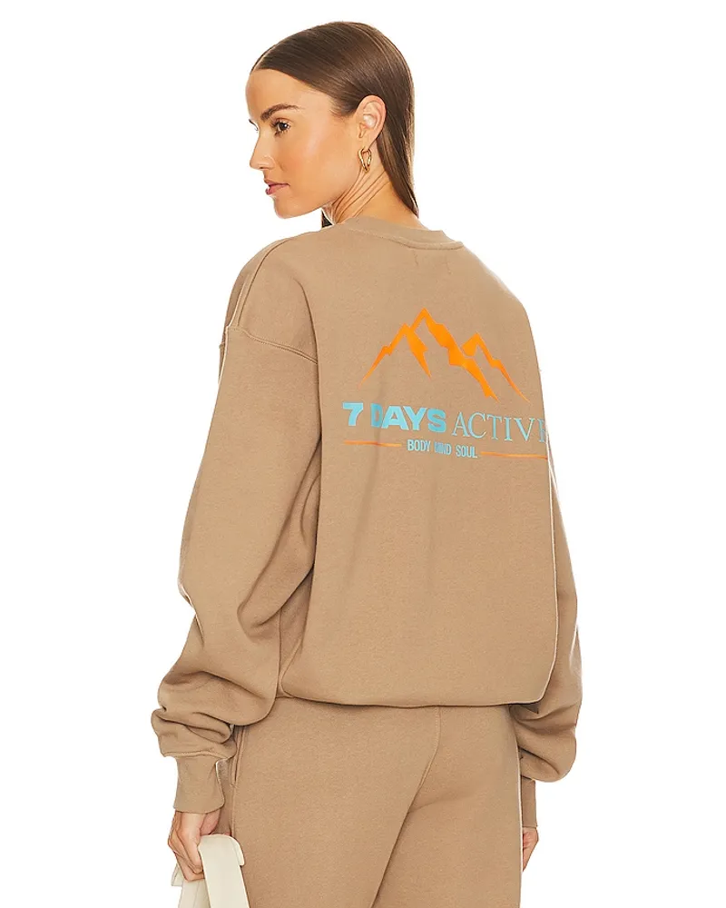 7 DAYS Active SWEATSHIRT in Tan Tan