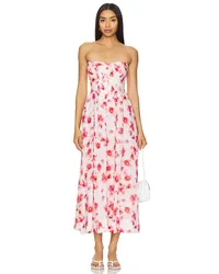 Bardot MIDI-KLEID LOLA in Pink Pink