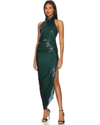 Amanda Uprichard ABENDKLEID SAMBA in Green Green