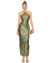 Camila Coelho KLEID ISAURA in Green Green