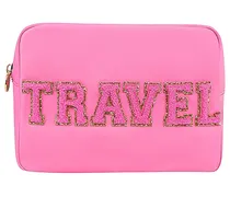 Travel Large Pouch in Pink