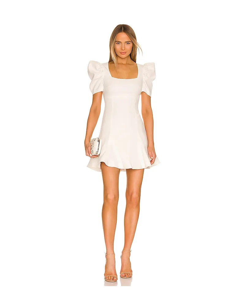 LIKELY KLEID SCOOPED ALIA in White