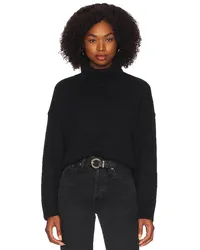 525 STRICK RELAXED TURTLENECK in Black Black