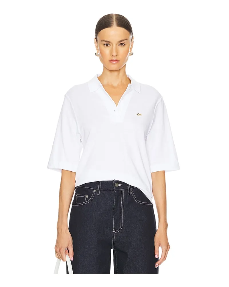 Fiorucci POLOSHIRT WHITE ANGEL PATCH in White White