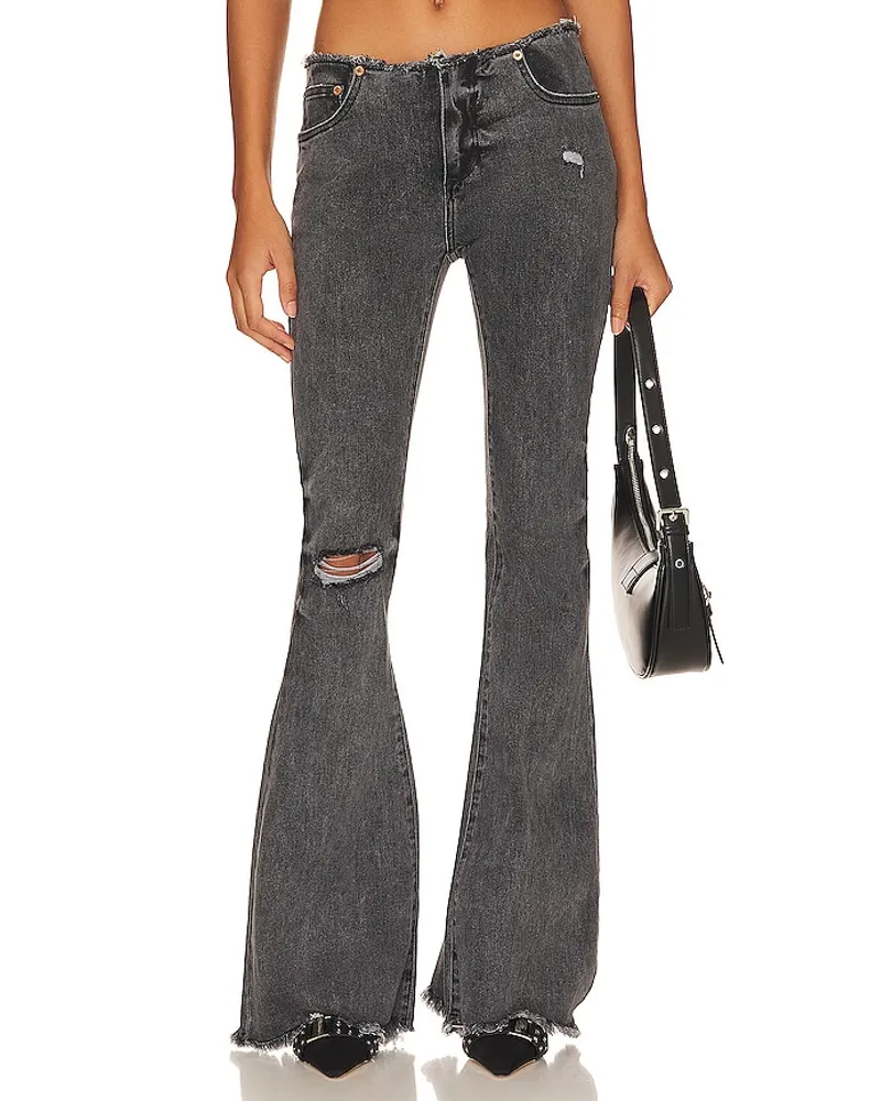 SER.O.YA JEANS IZZI in Charcoal Charcoal