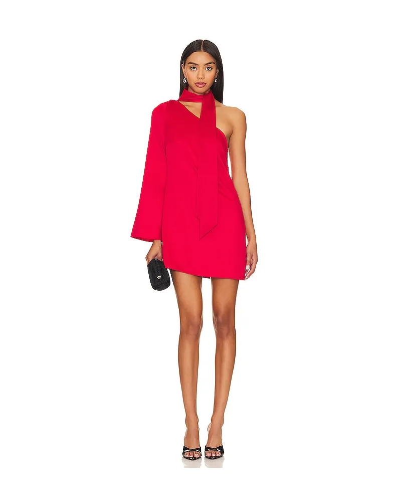 House of Harlow 1960 KLEID LEIGHTON in Red Red