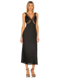 MAJORELLE MIDI-KLEID CAMI in Black Black