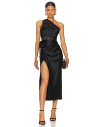 CAMI NYC MIDI-KLEID ROWAN in Black Black