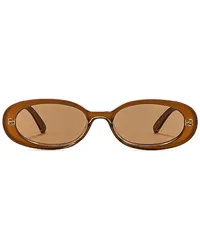 Le Specs SONNENBRILLE OUTTA LOVE in Cognac Cognac