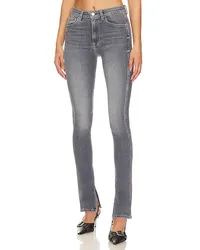 3x1 SKINNY-JEANS MIT GESCHLITZTEM SAUM KAYA in Grey Grey