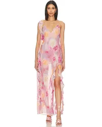 For Love and Lemons MAXIKLEID BEATE in Pink Pink