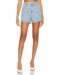 Pat Bo JEANSSHORTS in Denim-Light Denim-light