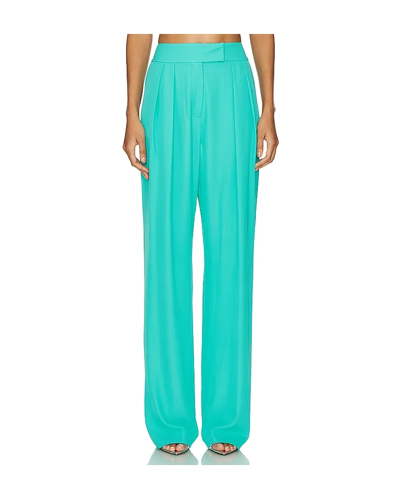 The Sei HOSE DOUBLE PLEAT in Turquoise Turquoise