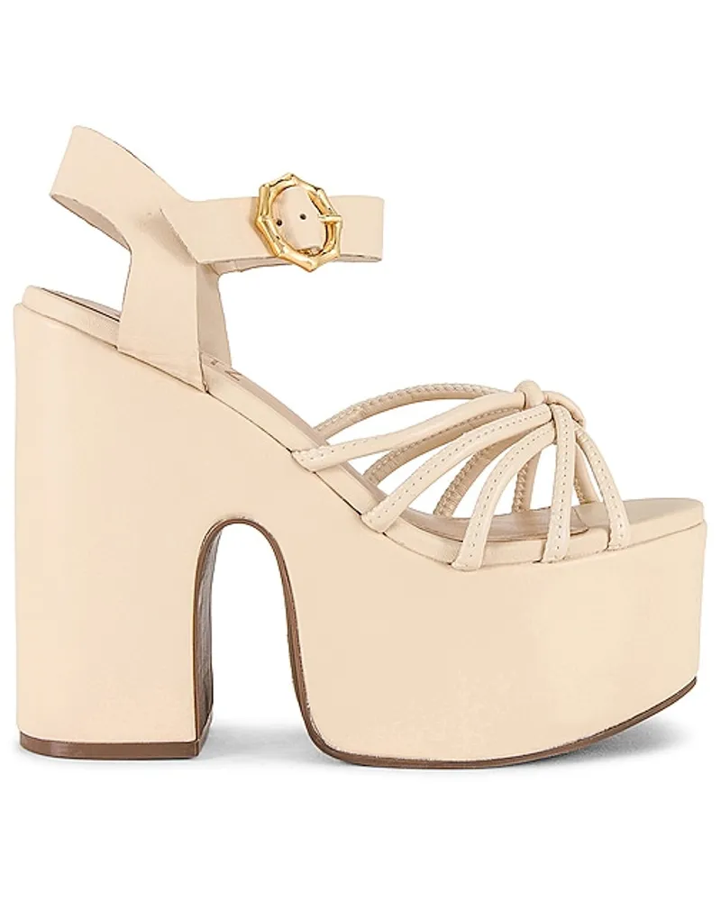 Schutz PLATEAUSANDALEN MAHI in Cream Cream