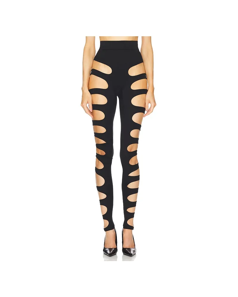 LaQuan Smith LEGGINGS in Black Black