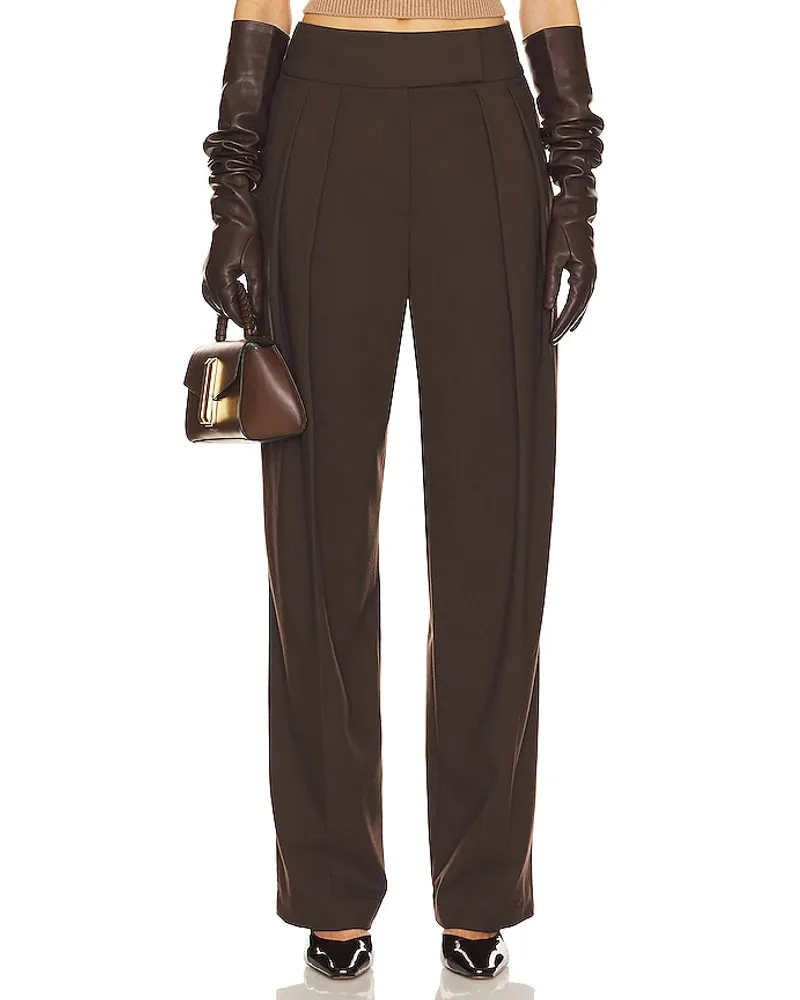 Helsa HOSE CROSSOVER SUIT in Chocolate Chocolate