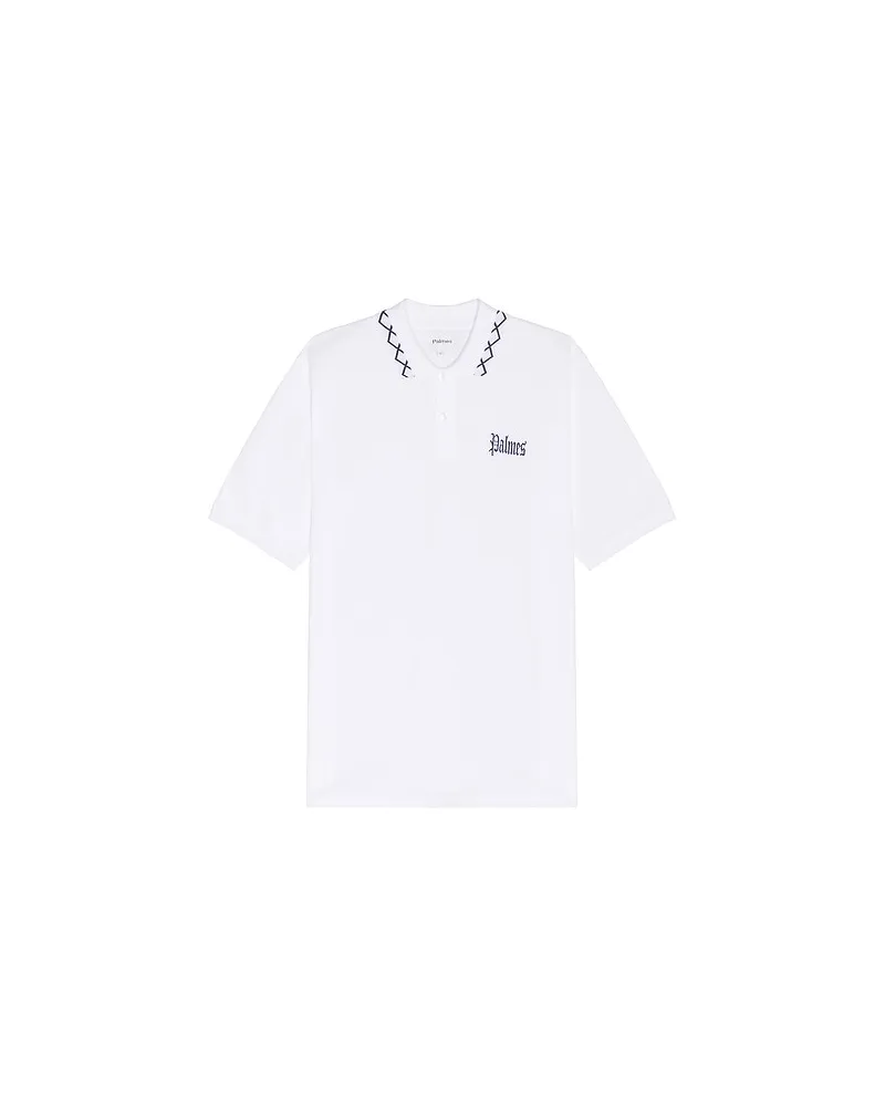 Palmes POLOSHIRT SPENCER in White White