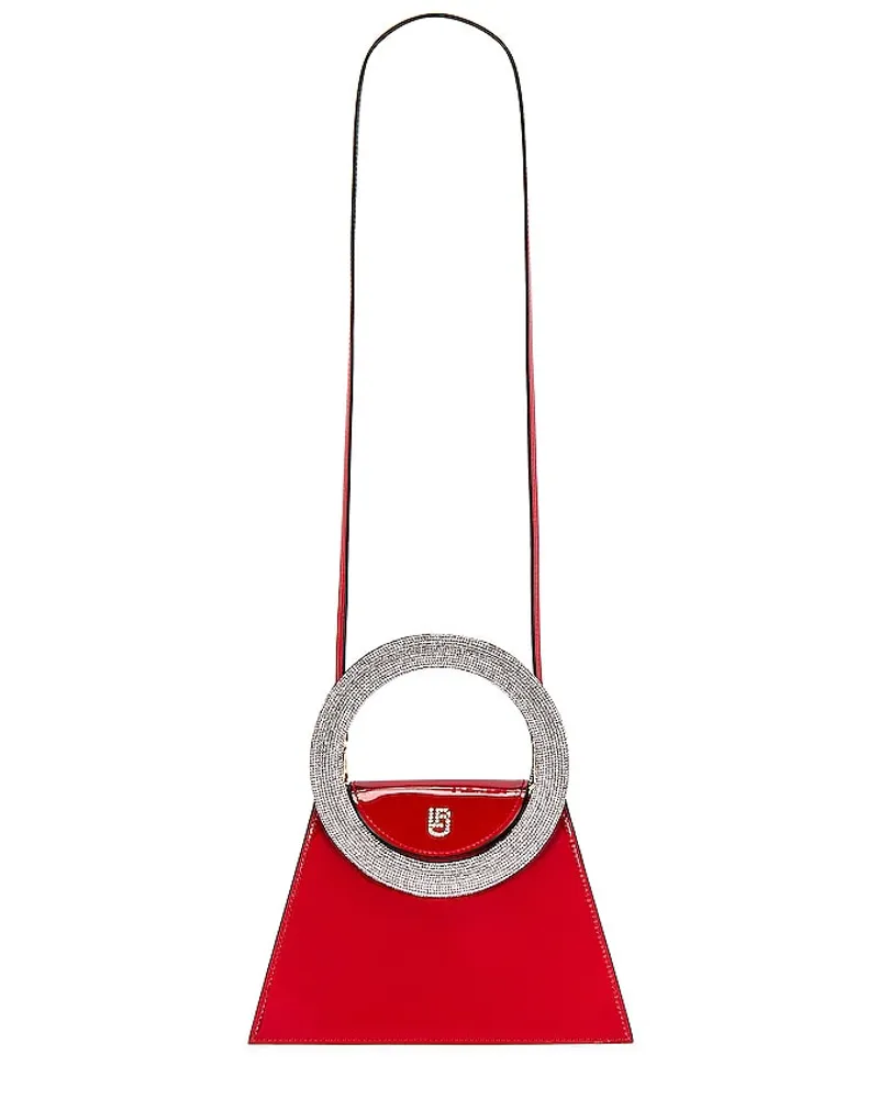 Les Petits Joueurs KLEINE TASCHE TRAPEZE in Red Red