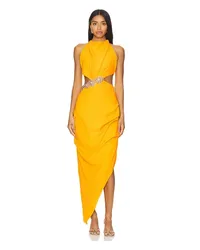 Rachel Gilbert KLEID KYLO in Yellow Yellow