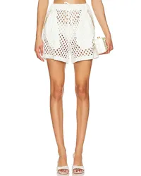 AGUA BENDITA SHORTS WATTS in White White