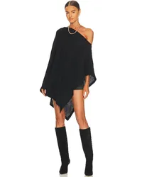 Enza Costa PONCHO in Black Black