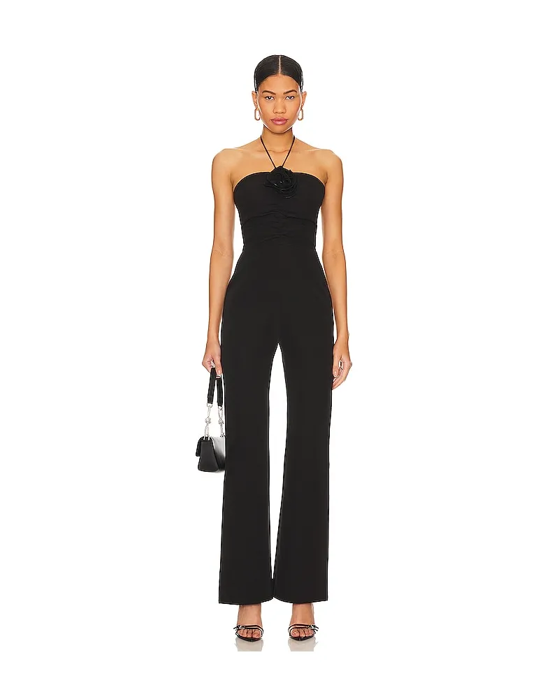 MORE TO COME JUMPSUIT SIRENA in Black Black