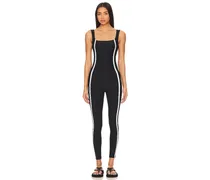 JUMPSUIT SPACEDYE NEW MOVES in Black