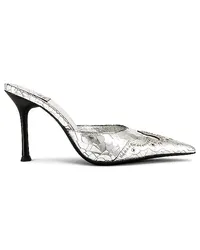 Jeffrey Campbell HIGH-HEELS BITE-ME in Metallic Silver Metallic