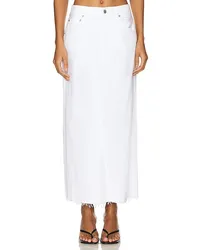 Citizens of humanity Circolo Reworked Maxi Skirt in White White