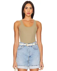 AGOLDE TOP BIANCA in Beige Beige