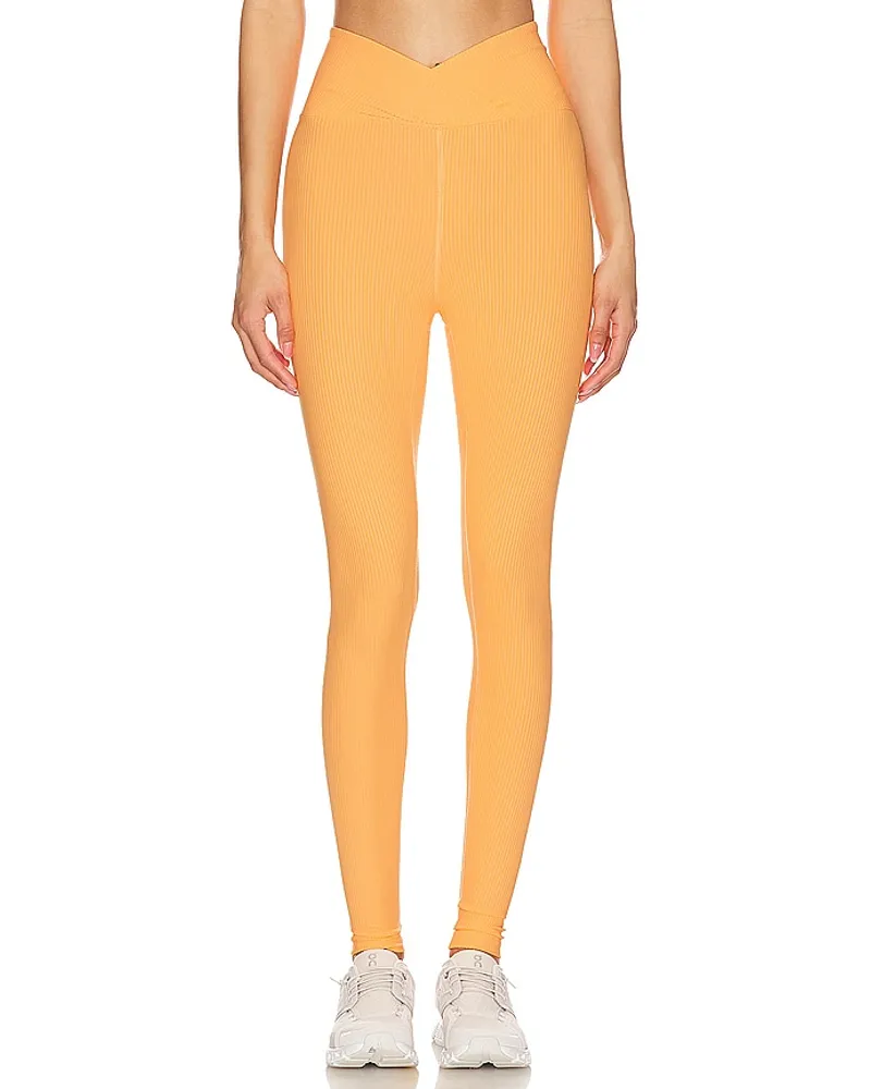 Year of Ours LEGGINGS VERONICA in Orange Orange