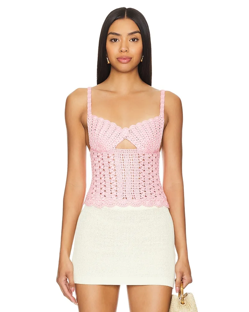 MAJORELLE TOP SANDRI in Pink Pink