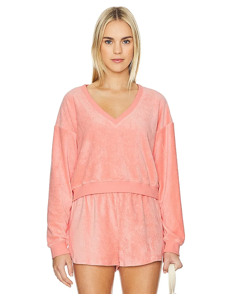 BEYOND YOGA PULLOVER & SWEATSHIRTS TROPEZ in Blush Blush