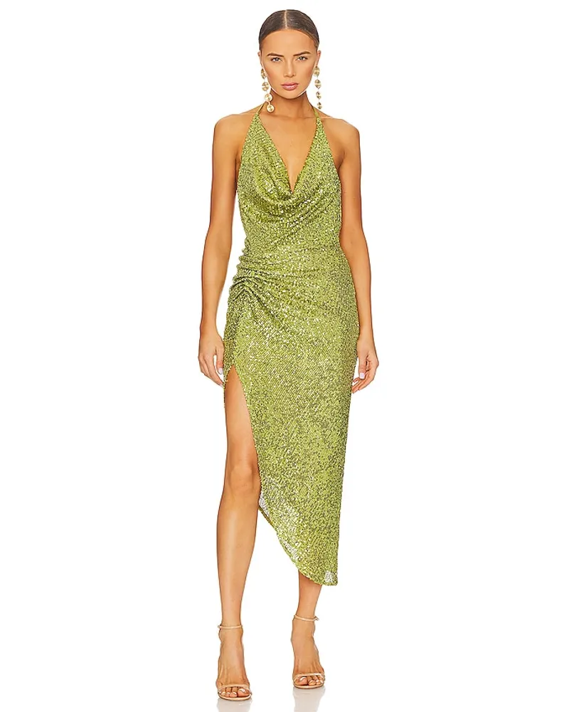 ITMFL KLEID PAULINE in Olive Olive