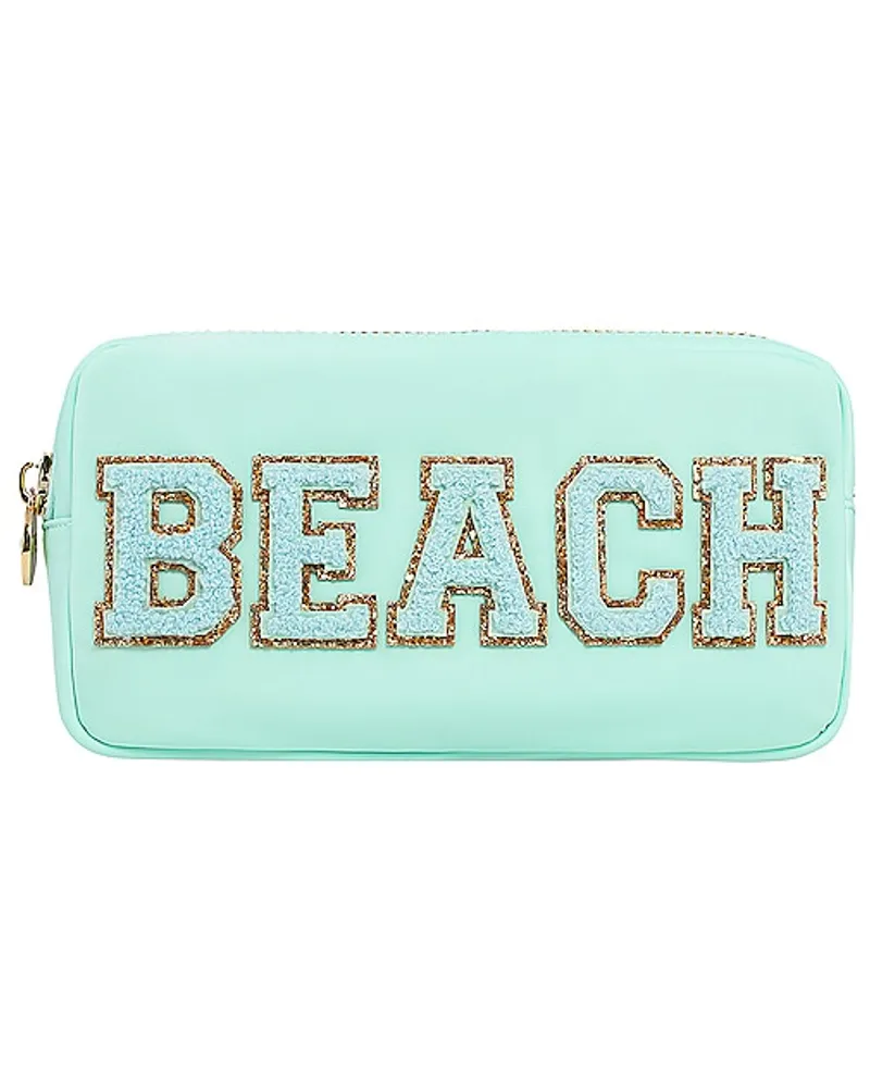 Stoney Clover Lane Beach Small Pouch in Blue Blue